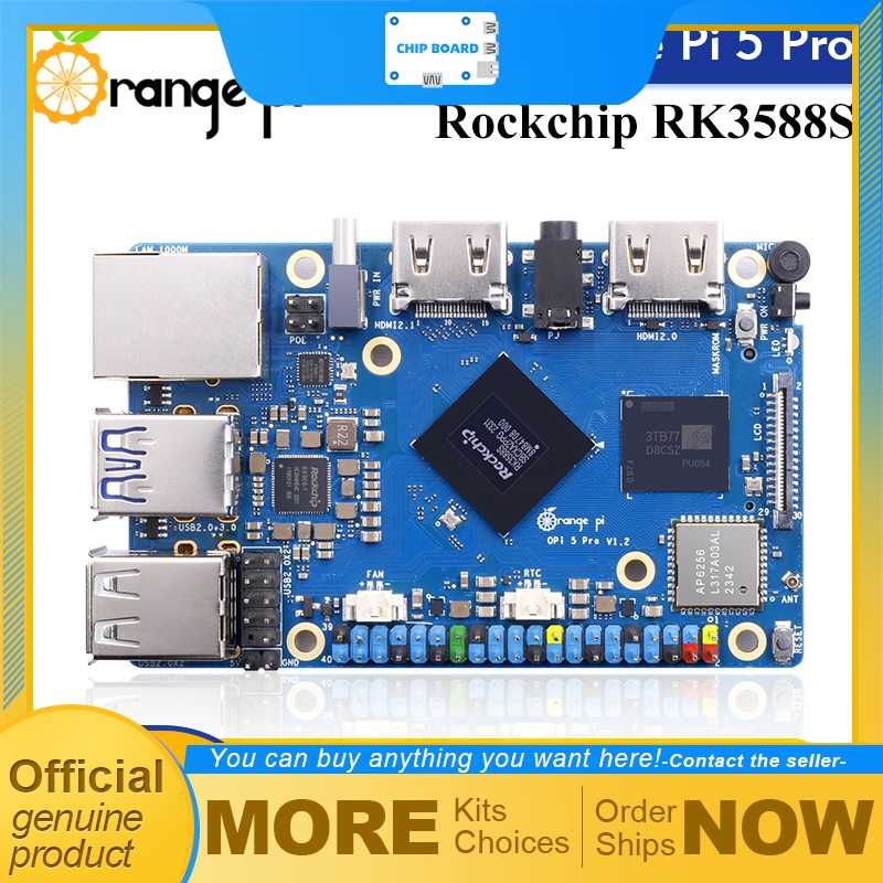 Radxa Rock 5B 16Gb - RK3588S-Powered SBC with 16GB LPDDR5, WiFi